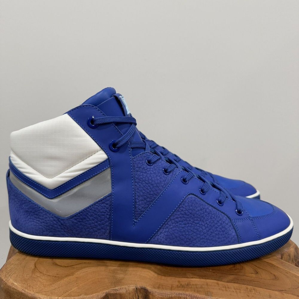 Louis Vuitton High Top Mens Heroes US Blue LV 9.5 US 10.5
